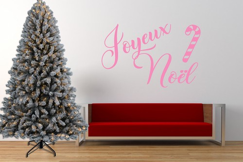 Adesivo joyeux noël citazione - adesivo,