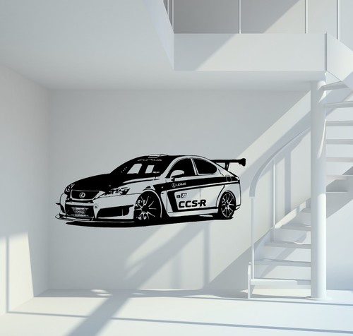 Adesivo murale lexus f - adesivo,