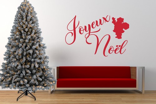 Adesivo joyeux noël citazione - adesivo,