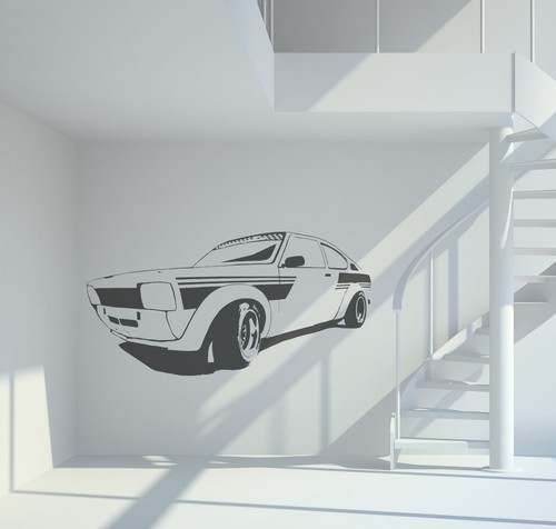Adesivo murale opel - murale, kadett
