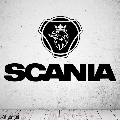 Adesivo murale scania - adesivo,