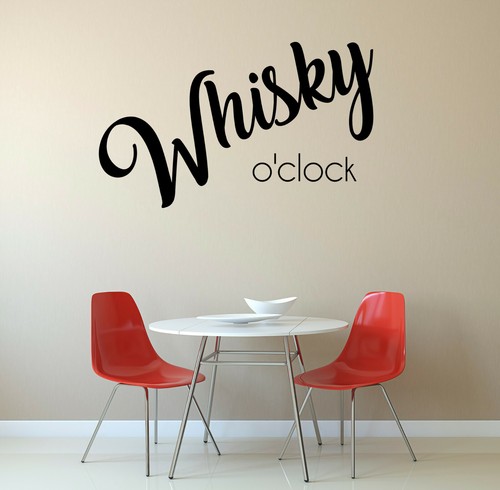 Adesivo whisky clock - adesivo,