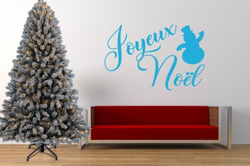 Adesivo joyeux noël citazione - joyeux,